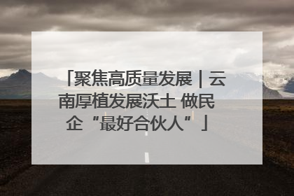 聚焦高质量发展｜云南厚植发展沃土 做民企“最好合伙人”